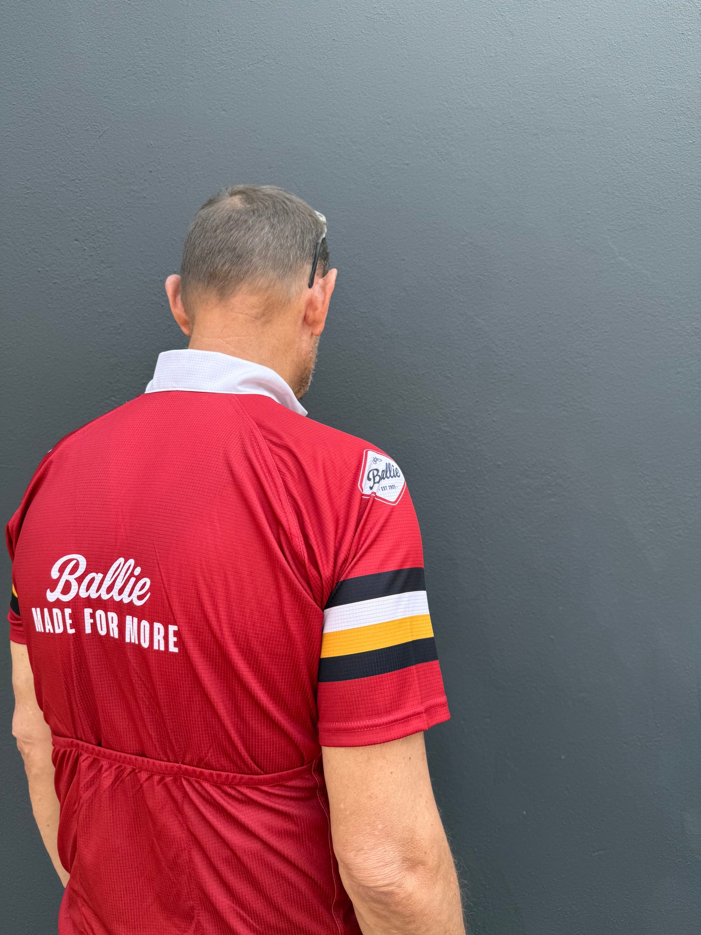 Ballie Retro Jersey - Red